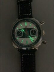 Breitling Top Time Chronograph Blue Leather Strap Watch（1;1Super Clone） - Image 9