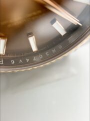 Rolex Datejust 41MM Two Tone Rose Gold Plating Brown Dial Watch(1:1Super Clone ) - Image 5