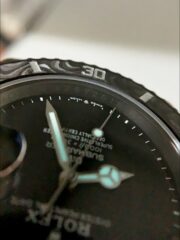 Rolex Submariner DiW DLC Coated Steel Casing Black Ceramic Bezel Edition Watch(1:1Super Clone） - Image 6