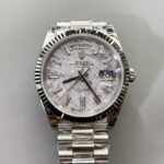 Rolex Day Date Presidential 904L Steel 40MM – Grey Dial (1:1Super Clone）