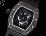 Richard Mille RM52-01 Replica Skull Tourbillon Carbon Fiber Camouflage - Image 4