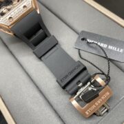 Swiss Richard Mille RM 51-01 Replica Tiger And Dragon Michelle Yeoh Watch with Diamond Bezel And Black Rubber Strap - Image 10
