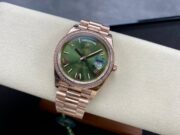 Day Date Rolex Weekly Journal Champaign 18K Gold Plated counter weight - Image 5