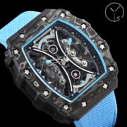 Richard Mille RM53-01 Tourbillon Replica Men's Watch Carbon Fiber Case - Image 3