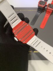 Swiss Richard Mille RM 35-01 Replica Rafael Nadal Red Case Watch – Carbon Fiber Case, Luxury Sport Design - Image 9
