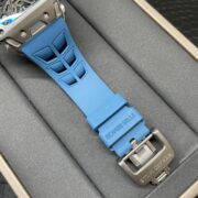 Luxury Replica Richard Mille RM 35-03 Rafael Nadal Skeleton Dial Blue Strap Watch For Men - Image 10