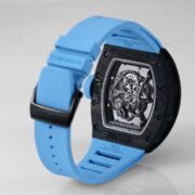 Replica Richard Mille RM 055 Carbon Fiber Men's Watch: A Masterpiece of Innovation, Craftsmanship, and Modern Elegance - Image 9