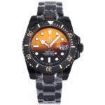 Rolex Submariner PARAKEET – Custom Gradient Green Dial, Black Carbon Fiber Bezel, 904L Steel