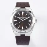 Vacheron Constantin Overseas 4500V Series – Brown Dial, Rubber Strap, Luxury Steel – Quality