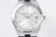 Vacheron Constantin Overseas 4500V Series – Silver Dial with Black Rubber Strap – Luxury Steel – Quality - Image 2
