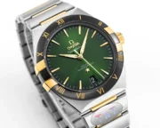 Omega Constellation 41mm Green Dial Steel - Image 3