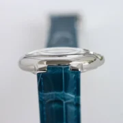 Cartier Ballon Bleu 33mm Blue Leather Watch – High-Quality Cartier - Image 3