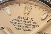 Rolex Daytona 116518 Champagne Dial – Full Gold with Black Rubber Strap - Image 4