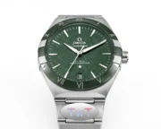 Omega Constellation 41mm Green Ceramic - Image 5