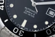 TAG Heuer – Silver Stainless Steel, Black Dial, Automatic Diver Style, 100m Waterproof - Image 5