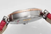 Cartier Pasha de Cartier Ladies Watch Red Leather - Image 6