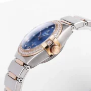 Omega Constellation 29mm Blue Dial Two-Tone - Image 6
