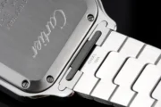 Cartier Santos de Cartier Watch Silver Gold White - Image 2