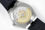 Vacheron Constantin Overseas – Silver Dial, Black Rubber Strap, 41mm Stainless Steel Case - Image 7