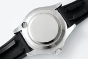 Rolex Yacht-Master 42mm Black Dial Diamond Bezel Rubber Strap Watch - Image 8