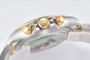 Rolex Daytona Watch with Moissanite Diamonds – Two-Tone with Mother-of-Pearl Dial - Image 8