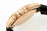 Rolex Daytona Watch – Gold with Black Dial and Rubber Strap – Limited Stock - Image 8