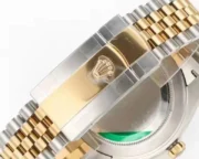 Rolex Datejust 41mm Black Dial Two-Tone Jubilee Bracelet - Image 8