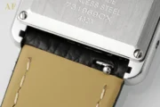 Cartier Tank Solo Quartz Watch Black Leather - Image 2
