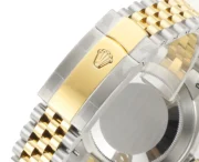 Rolex Datejust 41mm Two-Tone Gold and Steel Watch with Diamond Bezel - Image 9